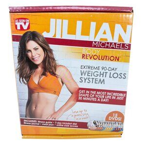 Jillian Michaels Body Revolution - Complete 15 DVD set In Box